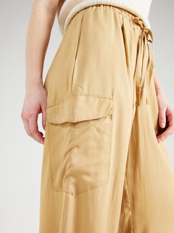 LTB Wide leg Cargo Pants 'KASEME' in Brown