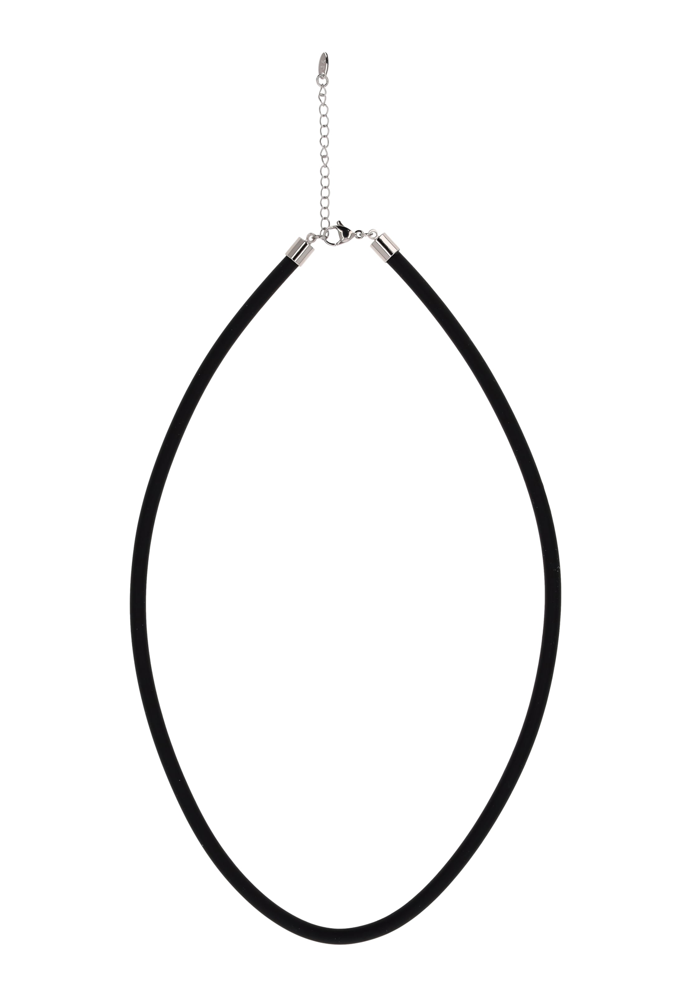 IZIA Kette in Schwarz: Vorderseite