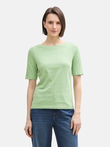 TOM TAILOR T-Shirt in Grün: Vorderseite