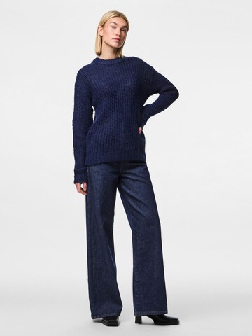 PIECES Sweater 'PCNina' in Blue