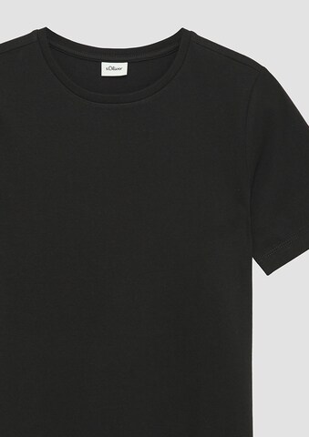 s.Oliver Shirt in Zwart