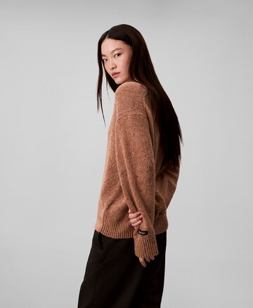 Calvin Klein Jeans Pullover in Braun
