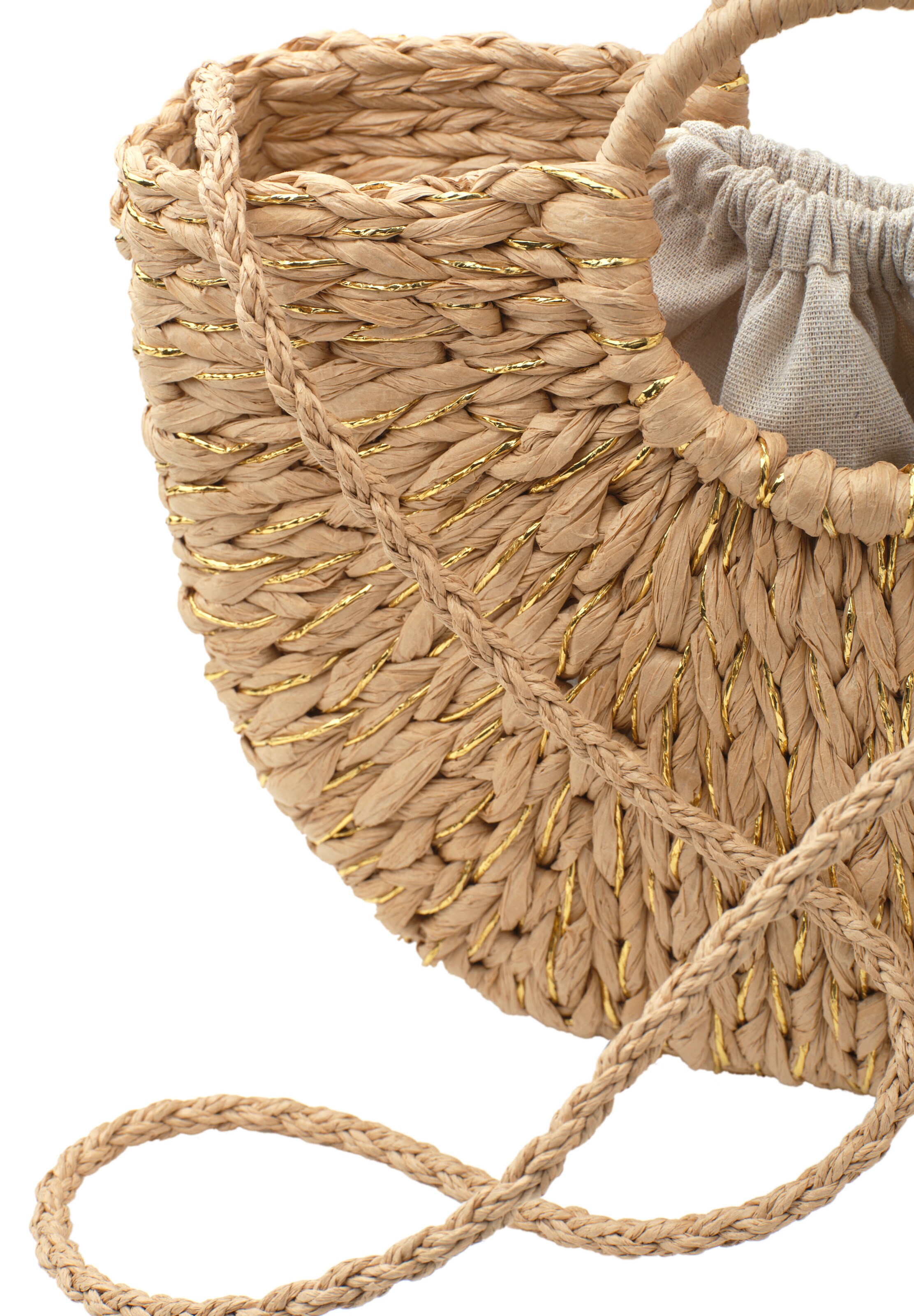STREET ONE Schultertasche in Beige