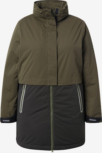 Ulla Popken Mantel in oliv / schwarz, Produktansicht