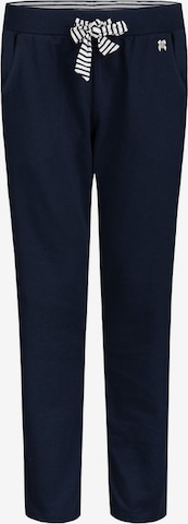 SANETTA Pajama Pants in Blue: front