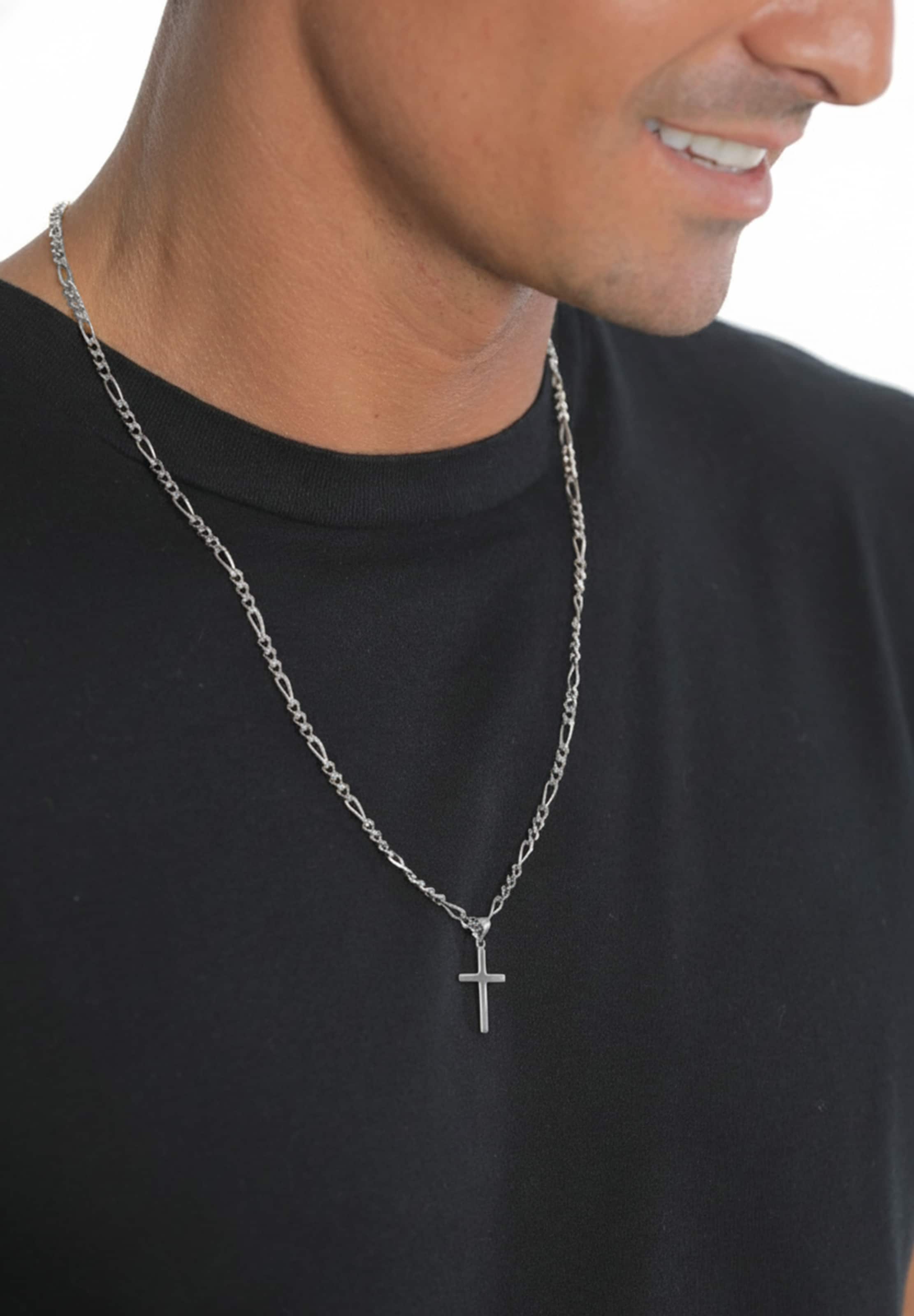 KUZZOI Kæde 'Kreuz' i sølv: forside