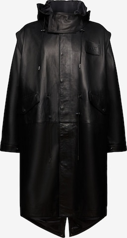 ESPRIT Between-Seasons Parka in Black: front