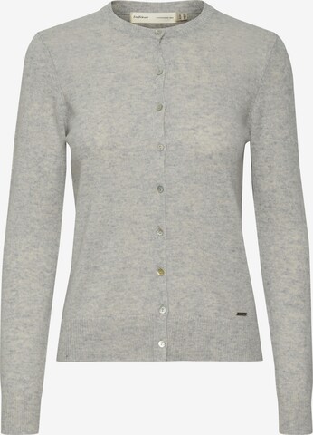 InWear Knit Cardigan 'Lukka' in Grey: front