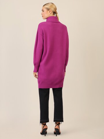 APART Strickkleid in Lila