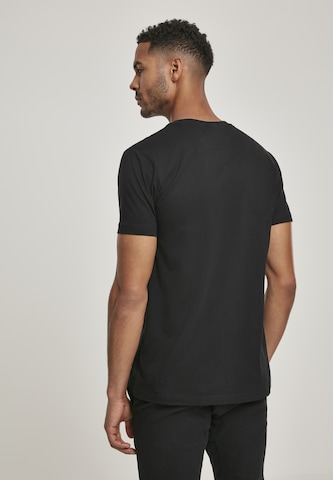 MT Men Shirt 'Tupac Fireleaf' in Black