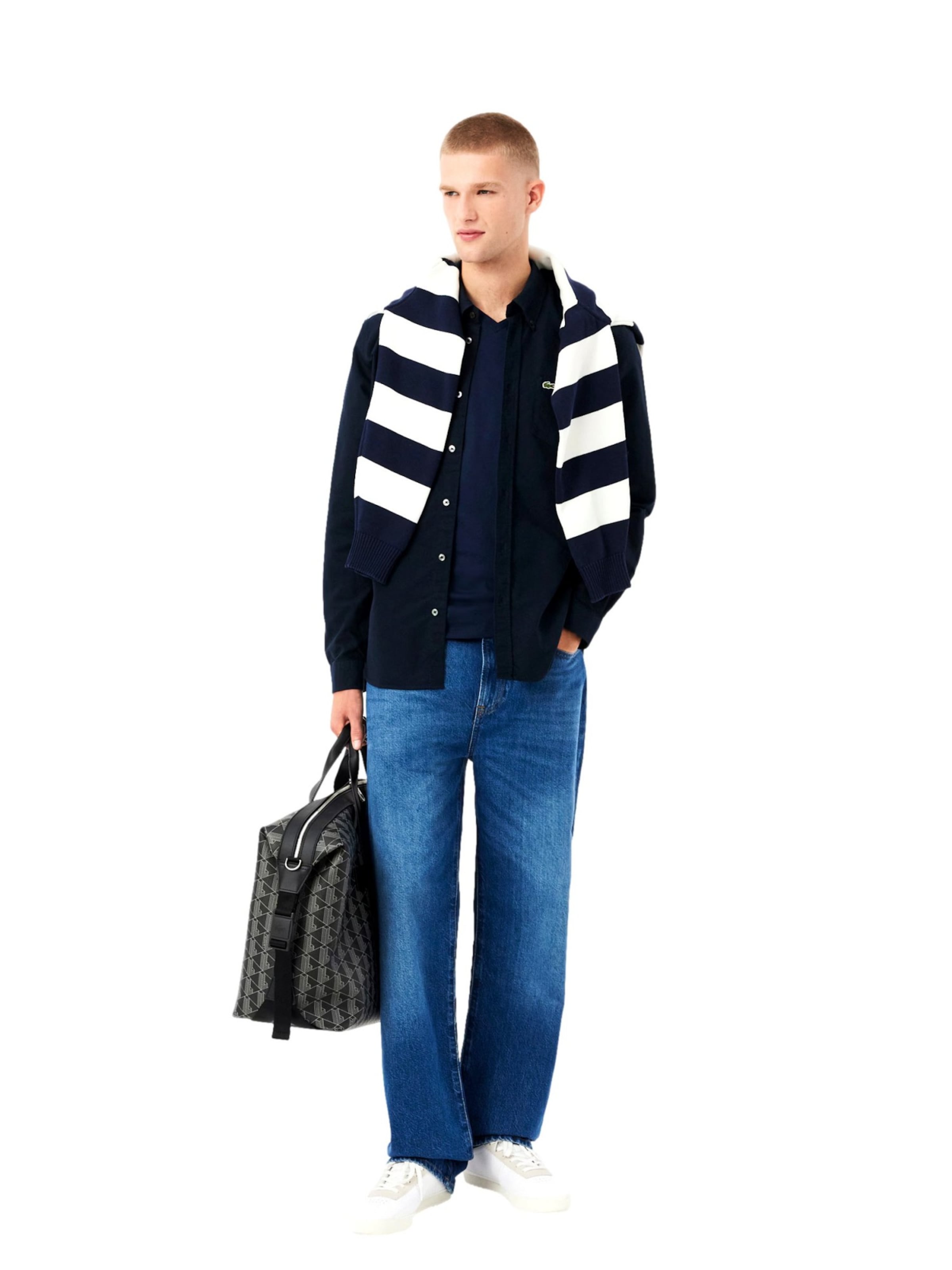 Maglietta di LACOSTE in blu