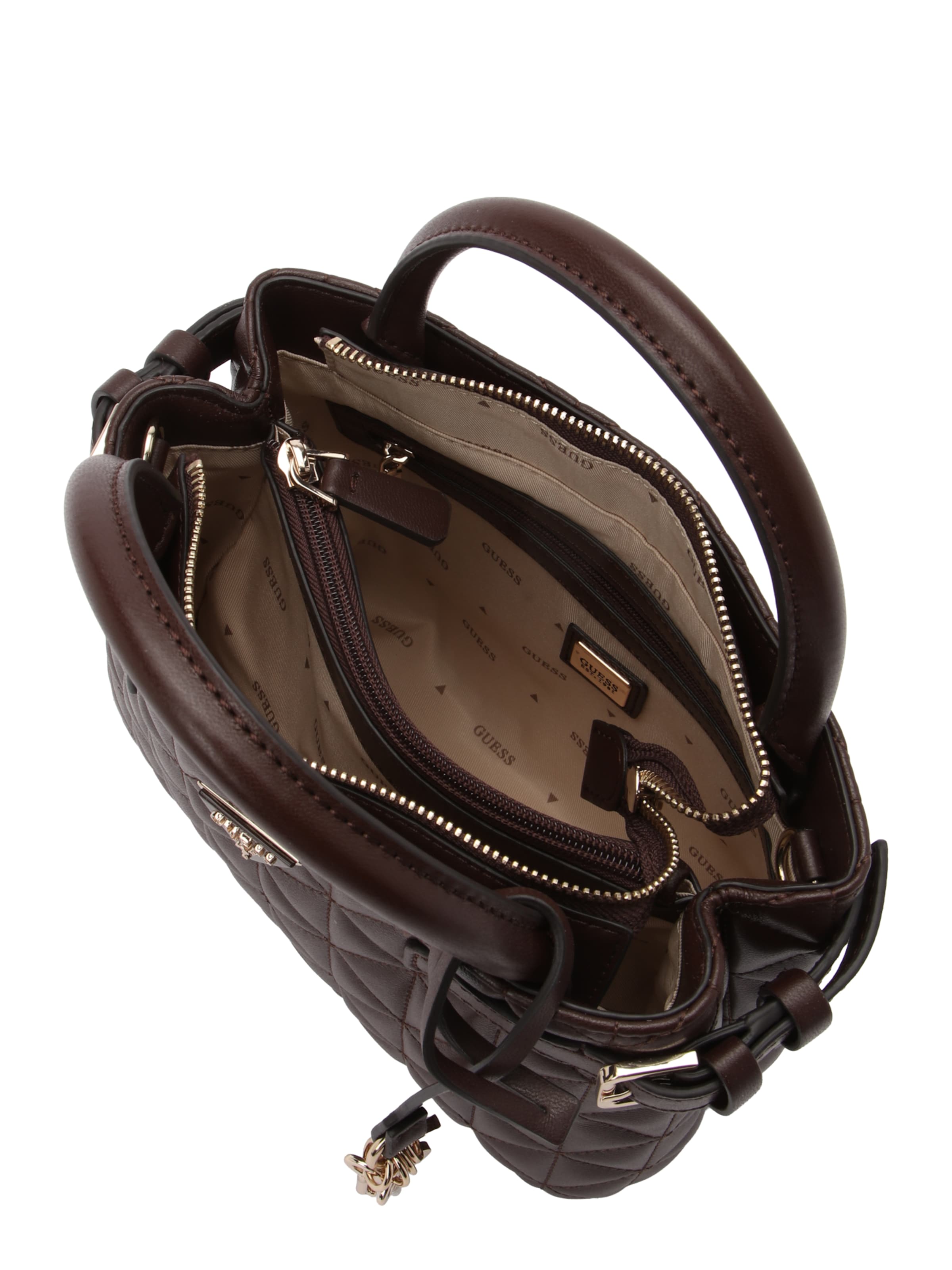 GUESS Håndtaske 'Paisleigh' i brun