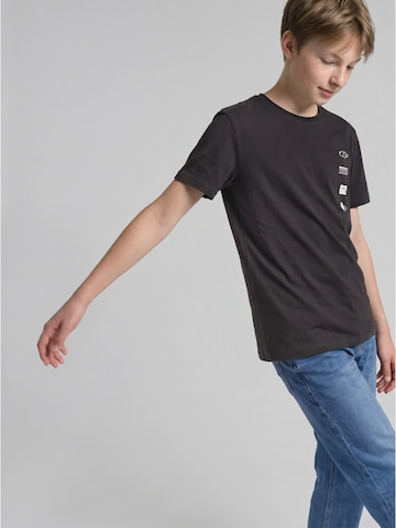 TOM TAILOR T-Shirt in Grau