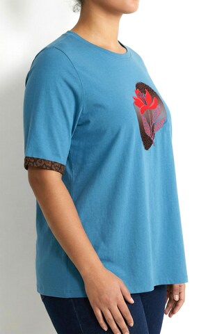 Ulla Popken Shirt in Blau