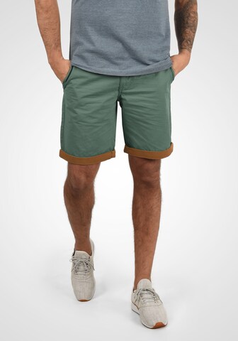 BLEND Regular Trousers 'Neji' in Green: front
