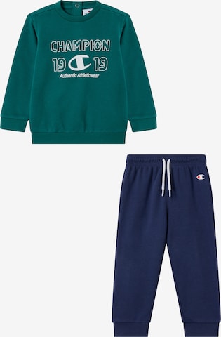 Champion Authentic Athletic Apparel Jogginganzug in Grün: Vorderseite