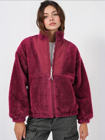 Bigdart Fleece jacket in Purple: front