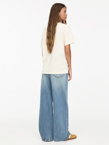 Pull&Bear Tričko – béžová