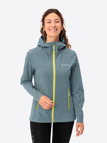 VAUDE Outdoorjas ' W Neyland Wind J ' in Groen: voorkant