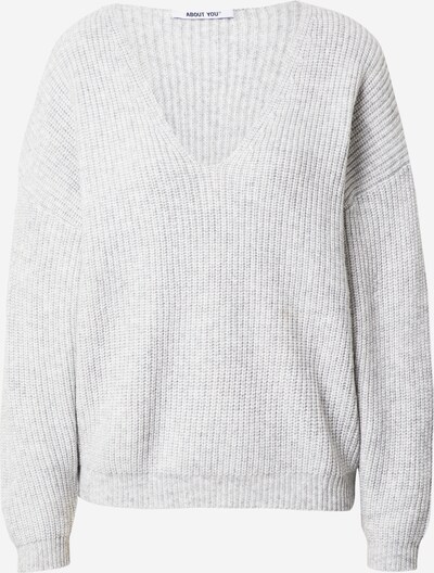 ABOUT YOU Pullover 'Nuria' in hellgrau, Produktansicht