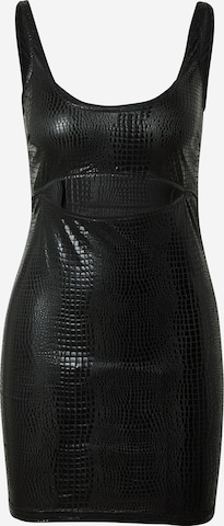 SOMETHINGNEW - Vestido 'KLOE' en negro: frente