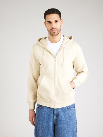 THE NORTH FACE - Sudadera con cremallera 'SIMPLE DOME' en beige: frente