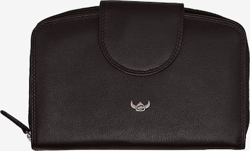 GOLDEN HEAD Wallet 'Polo' in Black: front