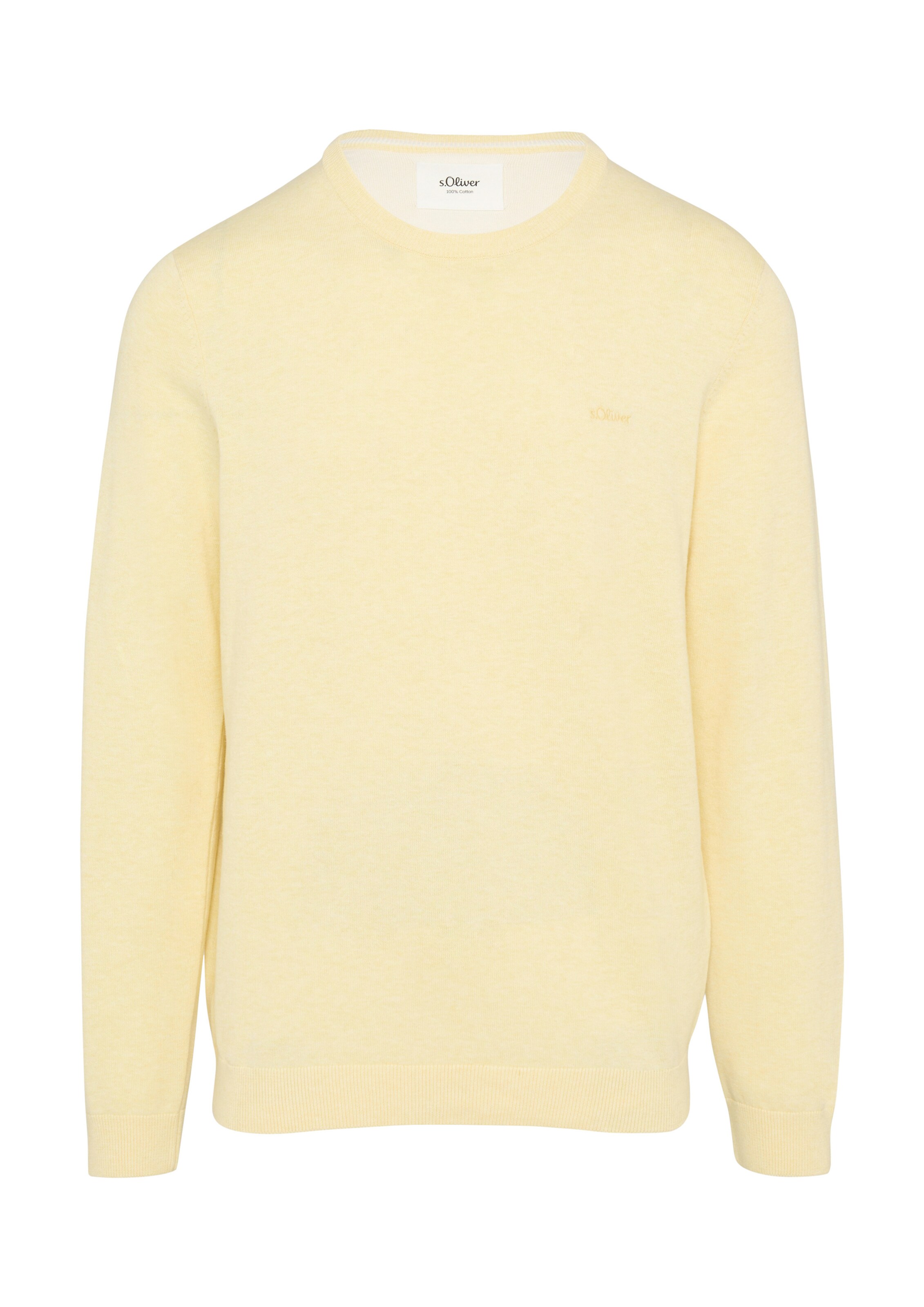 s.Oliver Pullover in Gelb: Vorderseite