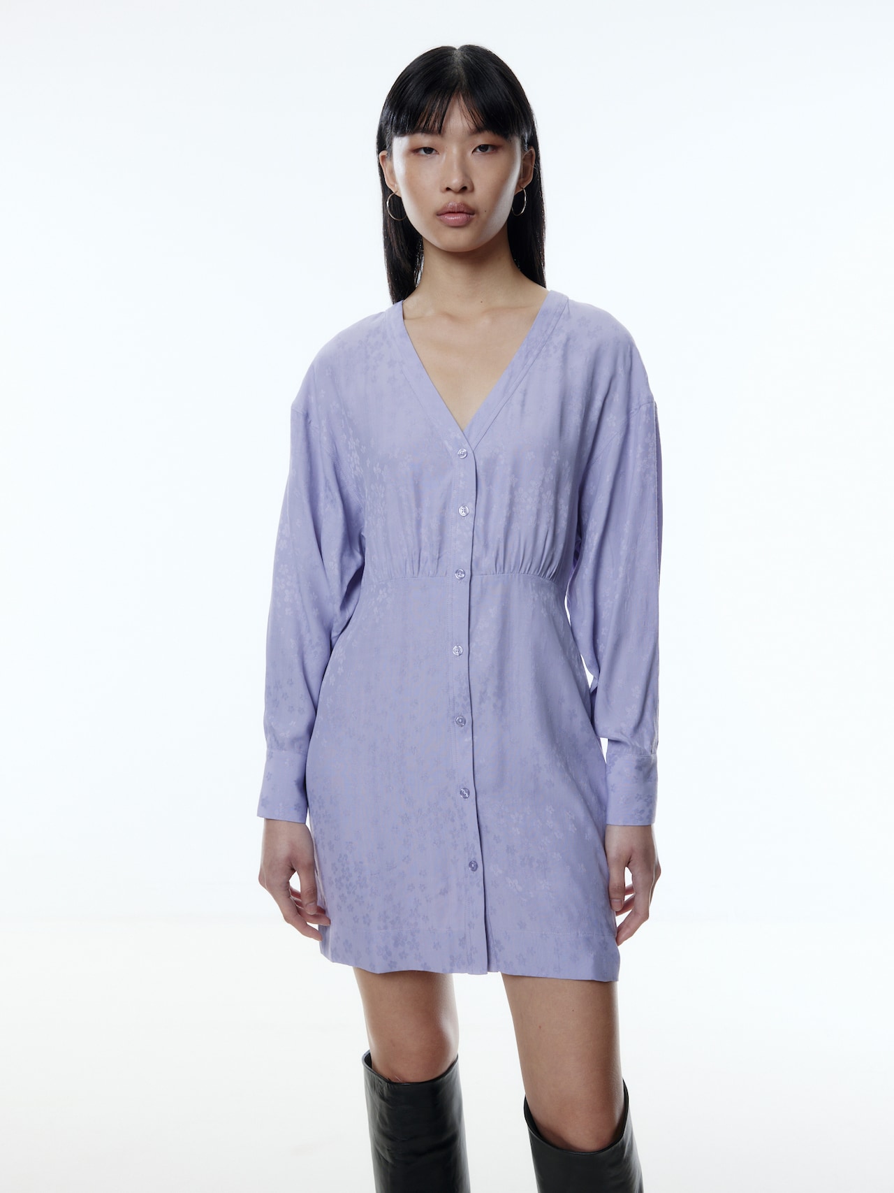 EDITED Producten Jurk 'Marcella' Lila