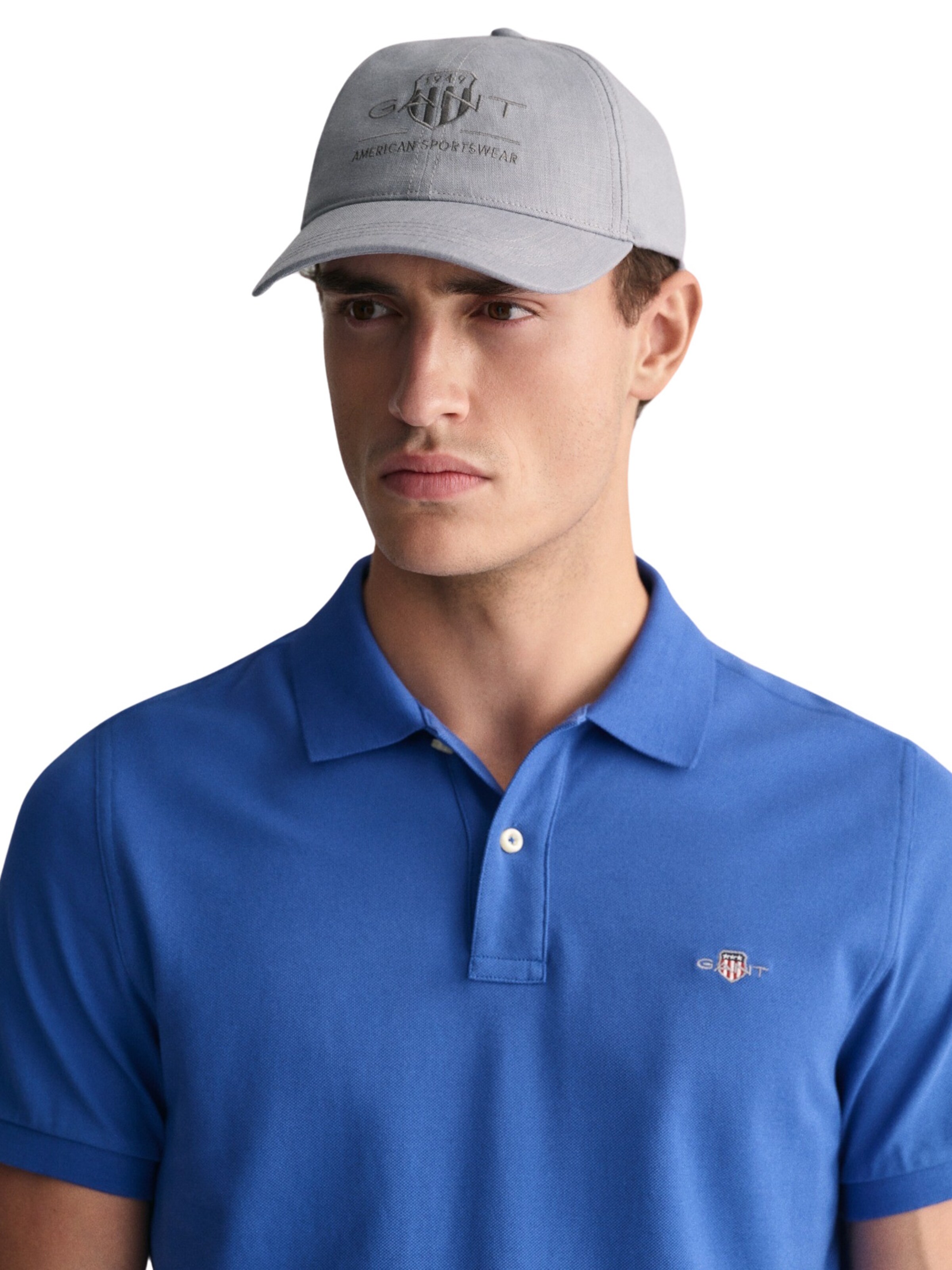 mėlyna GANT Marškinėliai