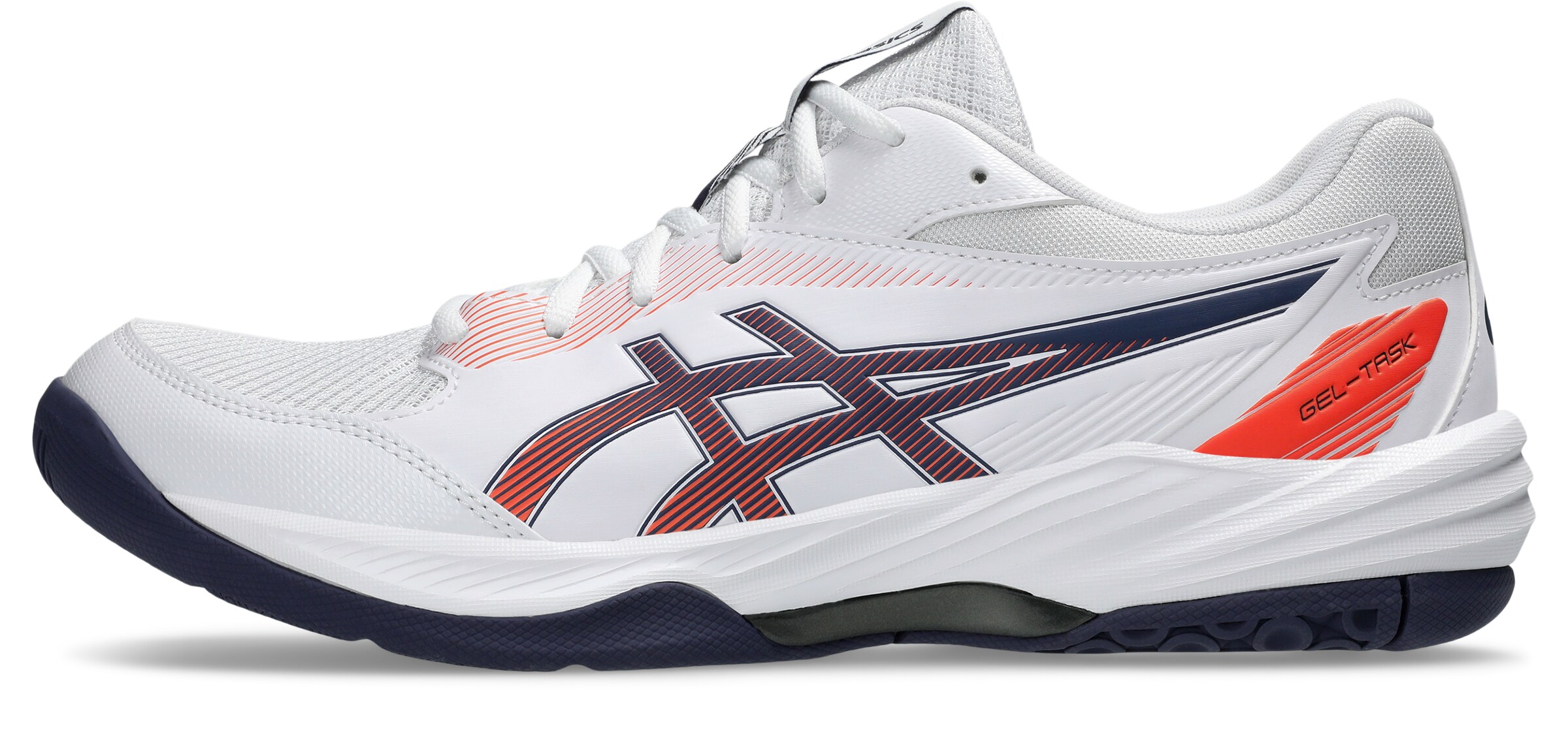 ASICS Athletic Shoes in White: front
