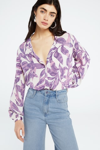 Fabienne Chapot Blouse 'Liv' in Purple: front