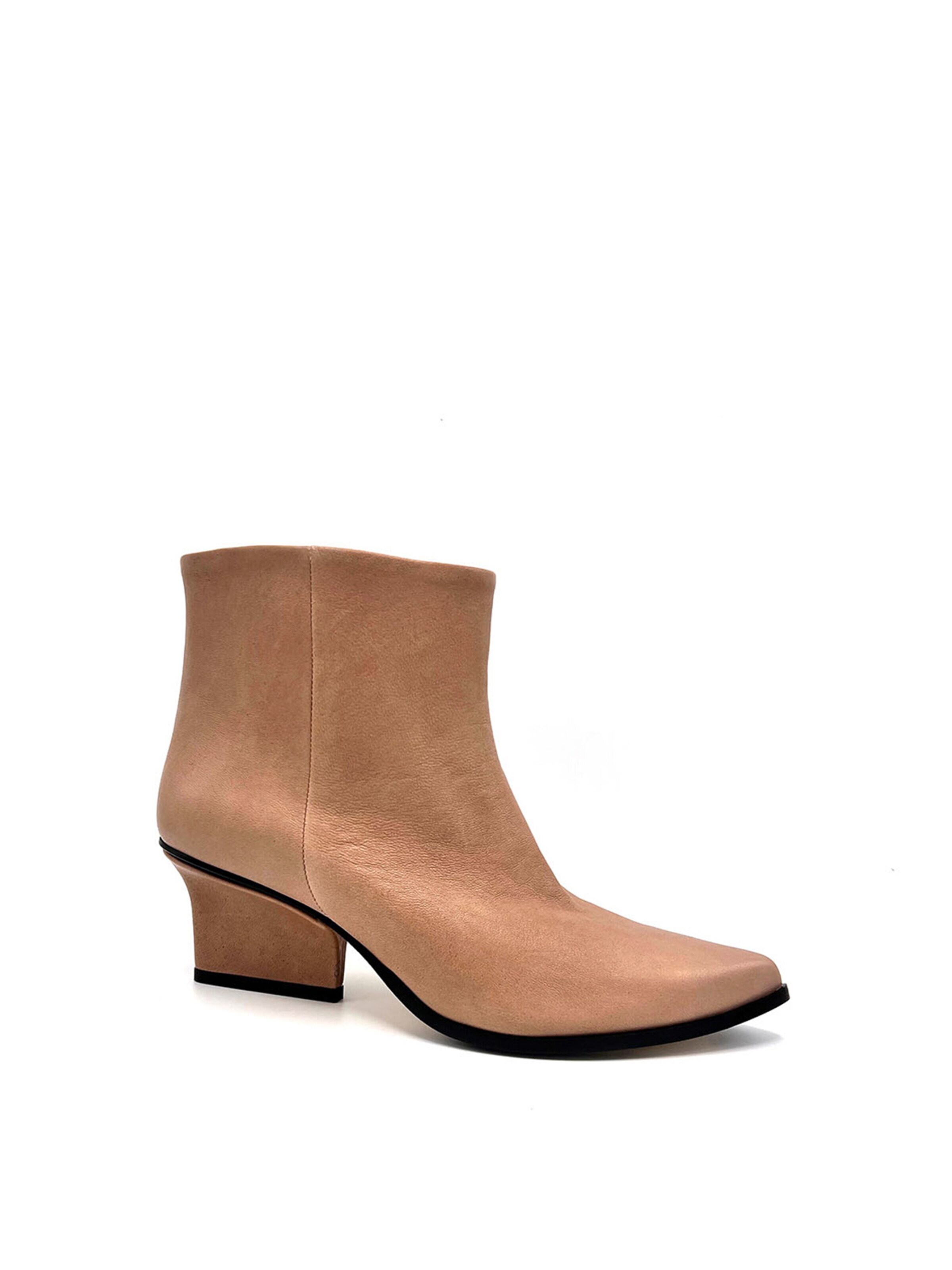 EIJK Ankle boots in Beige: front