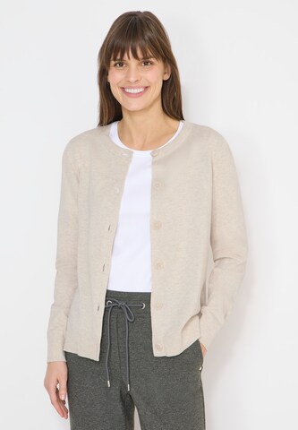 CECIL Strickjacke in Beige: Vorderseite