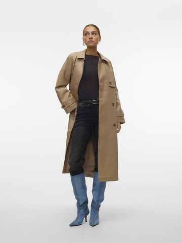 VERO MODA Between-Seasons Coat 'AMALIE' in Beige