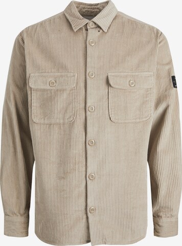 Jack & Jones Junior Regular fit Button Up Shirt 'DARREN' in Grey: front