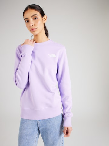 THE NORTH FACE Sweatshirt 'DREW PEAK' in Purple: front
