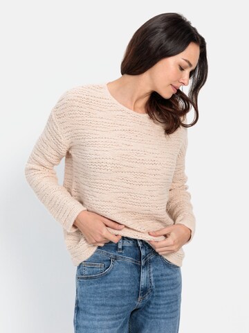CAMEL ACTIVE Sweater in Beige: front