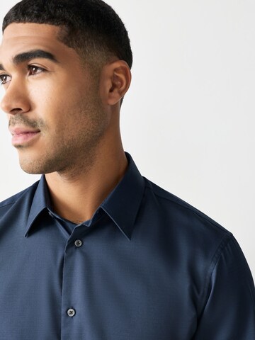 Coupe regular Chemise Next en bleu