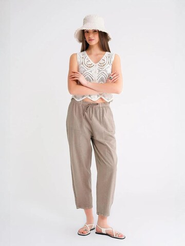 Tapered Pantaloni de la MixRay pe gri