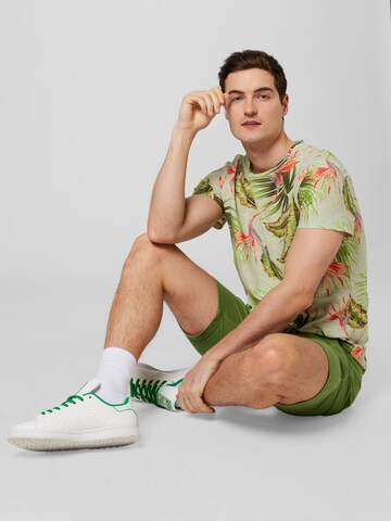 BLEND T-Shirt in Grün