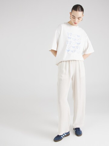 T-shirt 'Summer Rain' florence by mills exclusive for ABOUT YOU en blanc