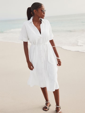 Next Blousejurk in Wit: voorkant