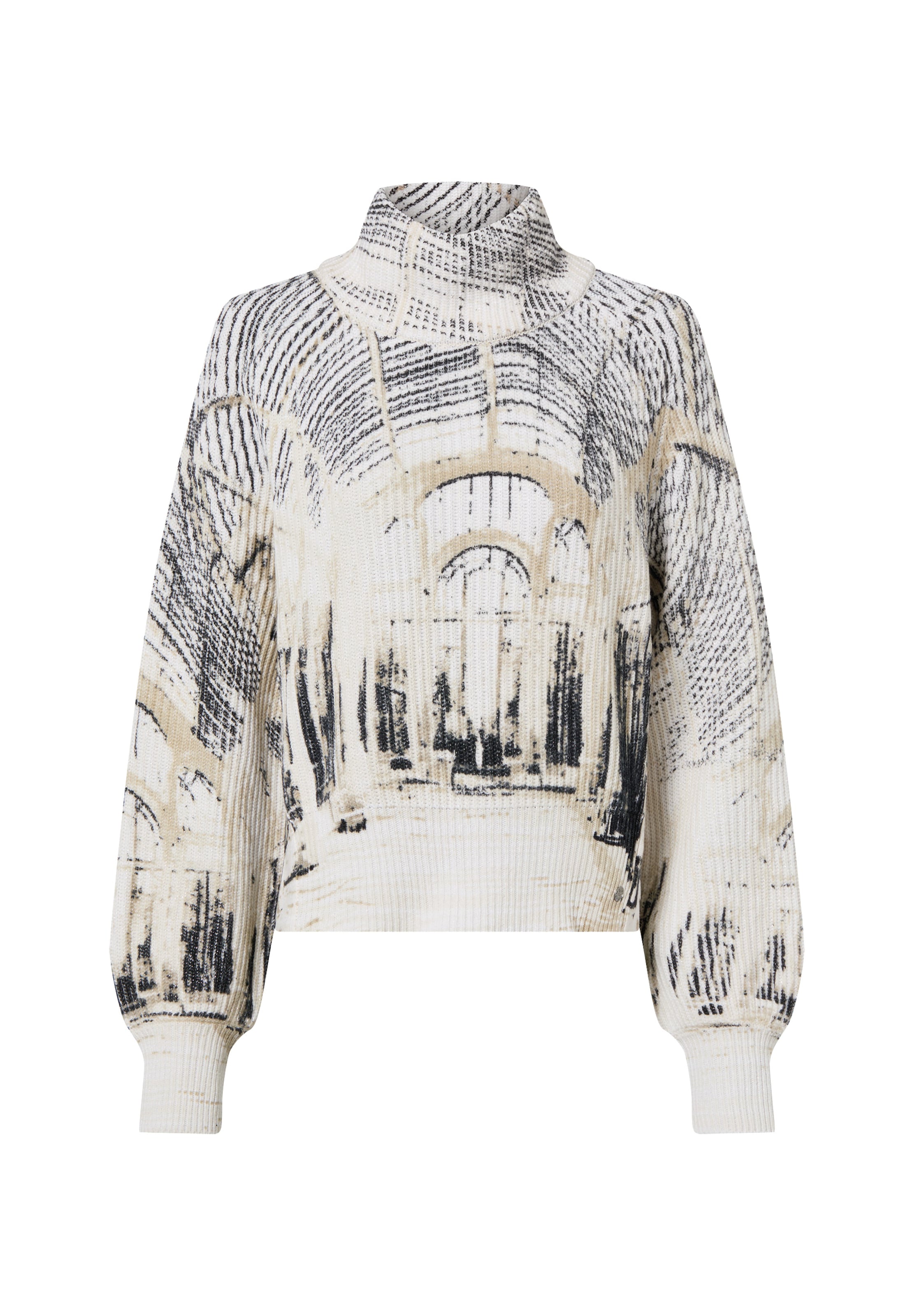 monari Pullover in Beige: Vorderseite