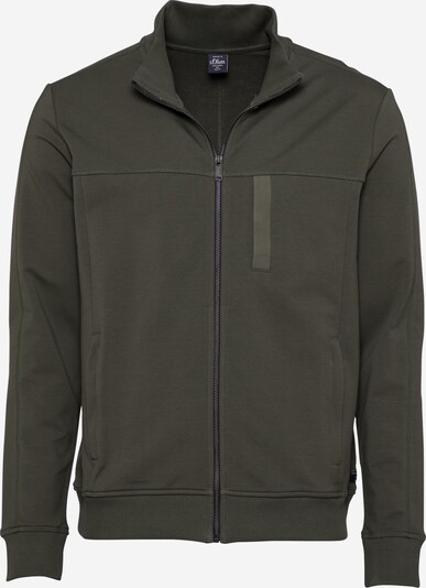 s.Oliver Sweatjacke in khaki, Produktansicht