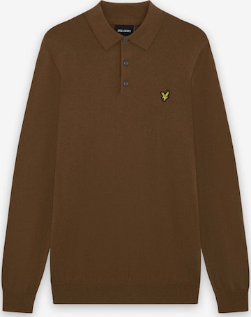 Lyle & Scott Pullover in Braun: Vorderseite