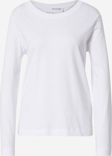 SELECTED FEMME T-shirt 'Standard' en blanc, Vue avec produit