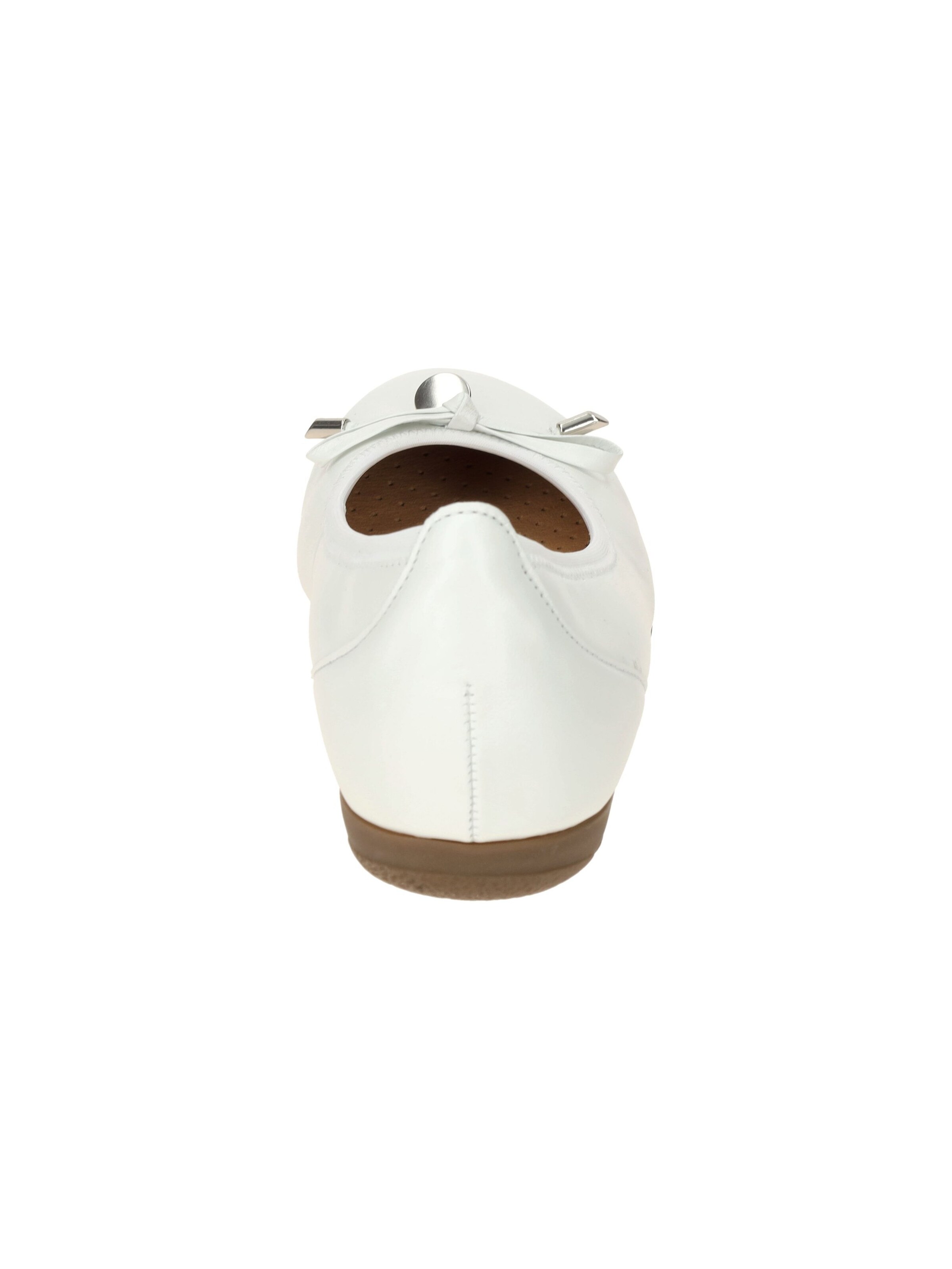 GABOR Ballet Flats in White