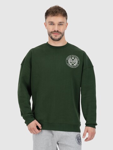 Sergio Tacchini Sweatshirt ' CIRCOLO ' in Green: front