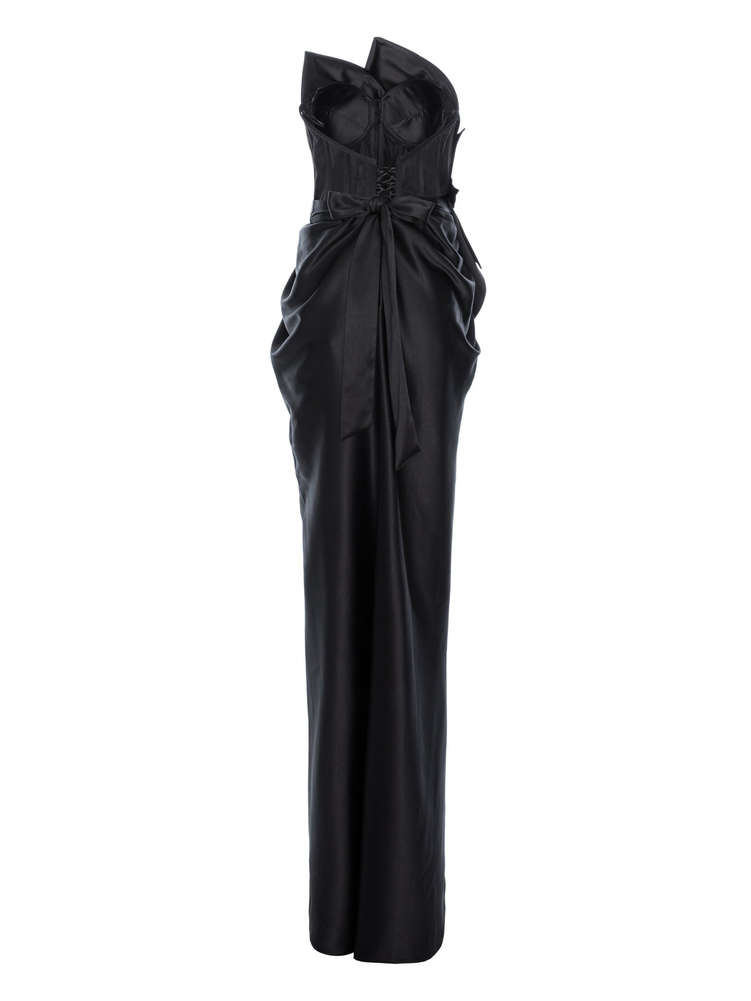 acob a porter - Vestido de noche en negro